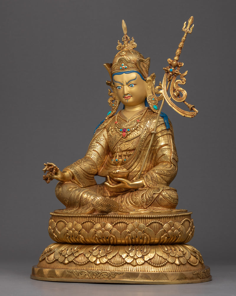 Guru Rinpoche Padmasambhava Sculpture | Handmade Artwork