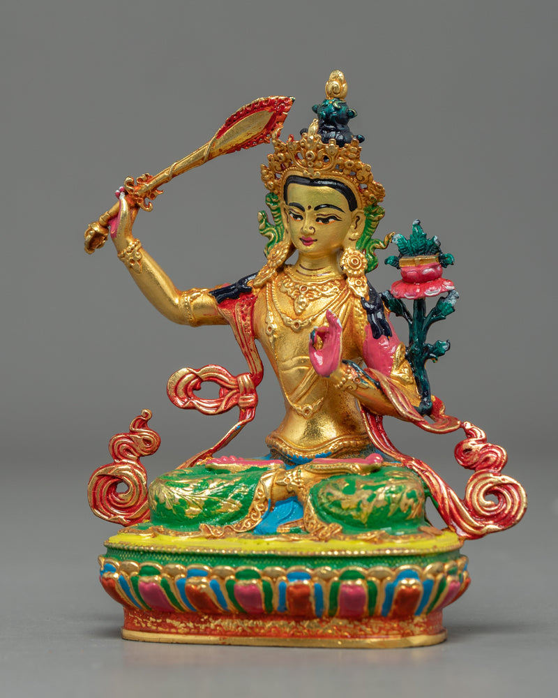 Bodhisattva Manjushri | The Deity Of Wisdom | Traditional Artwork