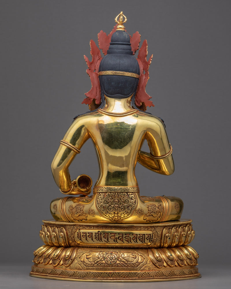 Dorje Sempa Statue | Traditionally Hand-Carved Buddhist Deity Sculpture
