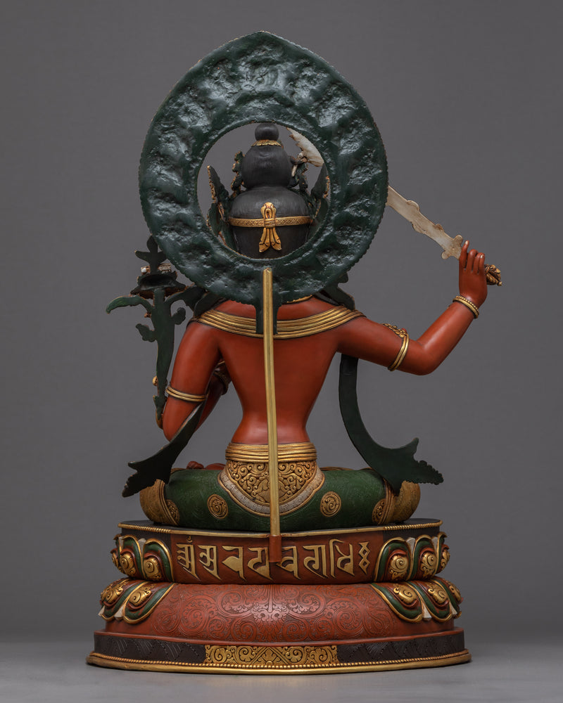 Manjushri Flaming Sword | Himalayan Art | Manjushree Statue