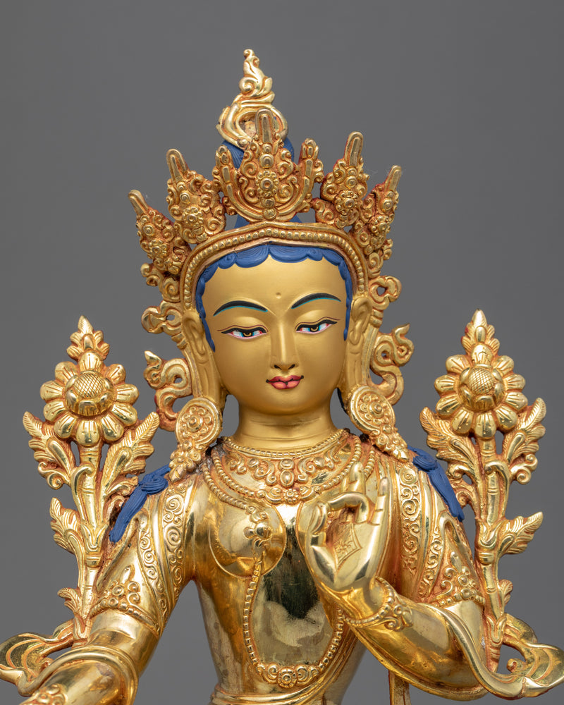The Green Tara Statue | Traditional Mother Tara Statue | Himalayan Art