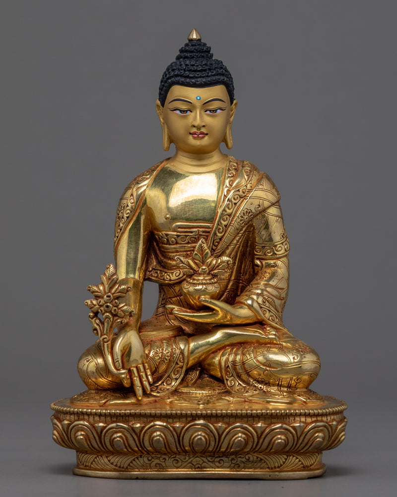 The Three Wise Buddhas | Traditional Himalayan Artwork