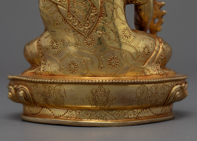 The Three Wise Buddhas | Traditional Himalayan Artwork