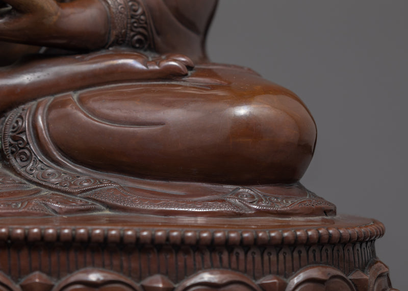 Buddha of Medicine Bhaishajyaguru | Traditional Healing Buddha Sculpture