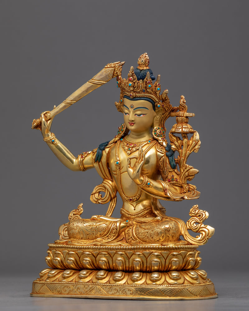 Tibetan Manjushri Statue | Manjushree Statue | Himalayan Art