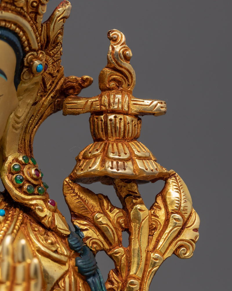 Tibetan Manjushri Statue | Manjushree Statue | Himalayan Art