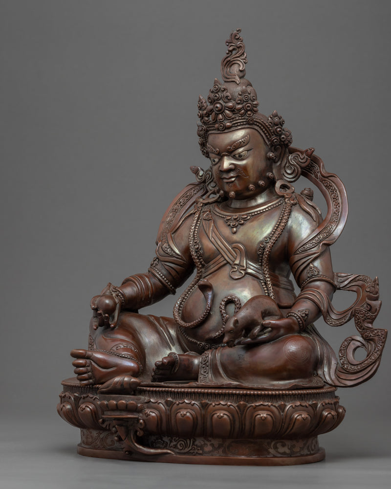 Dzambhala Kubera Statue | Buddhist Himalayan Art