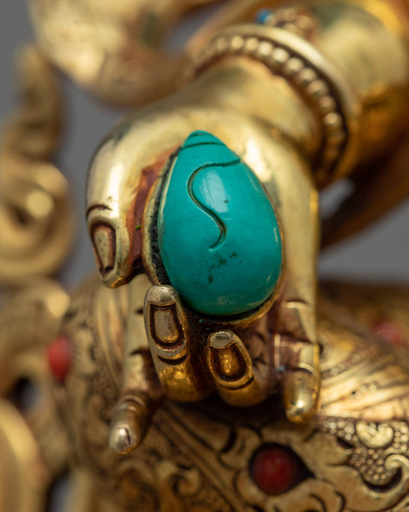 Jambhala Buddha Statue |  Wealth Deity of Buddhism