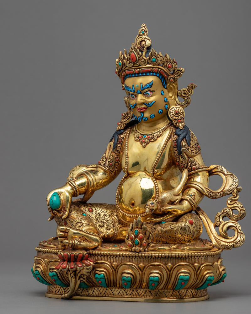 Jambhala Buddha Statue |  Wealth Deity of Buddhism