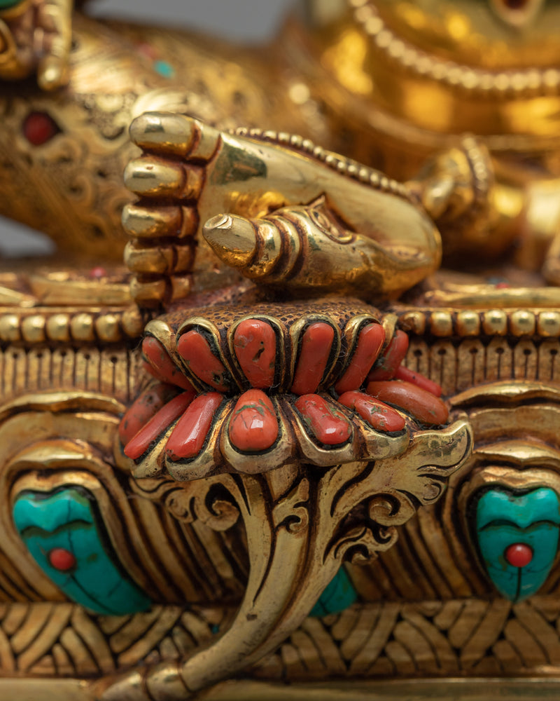 Jambhala Buddha Statue |  Wealth Deity of Buddhism