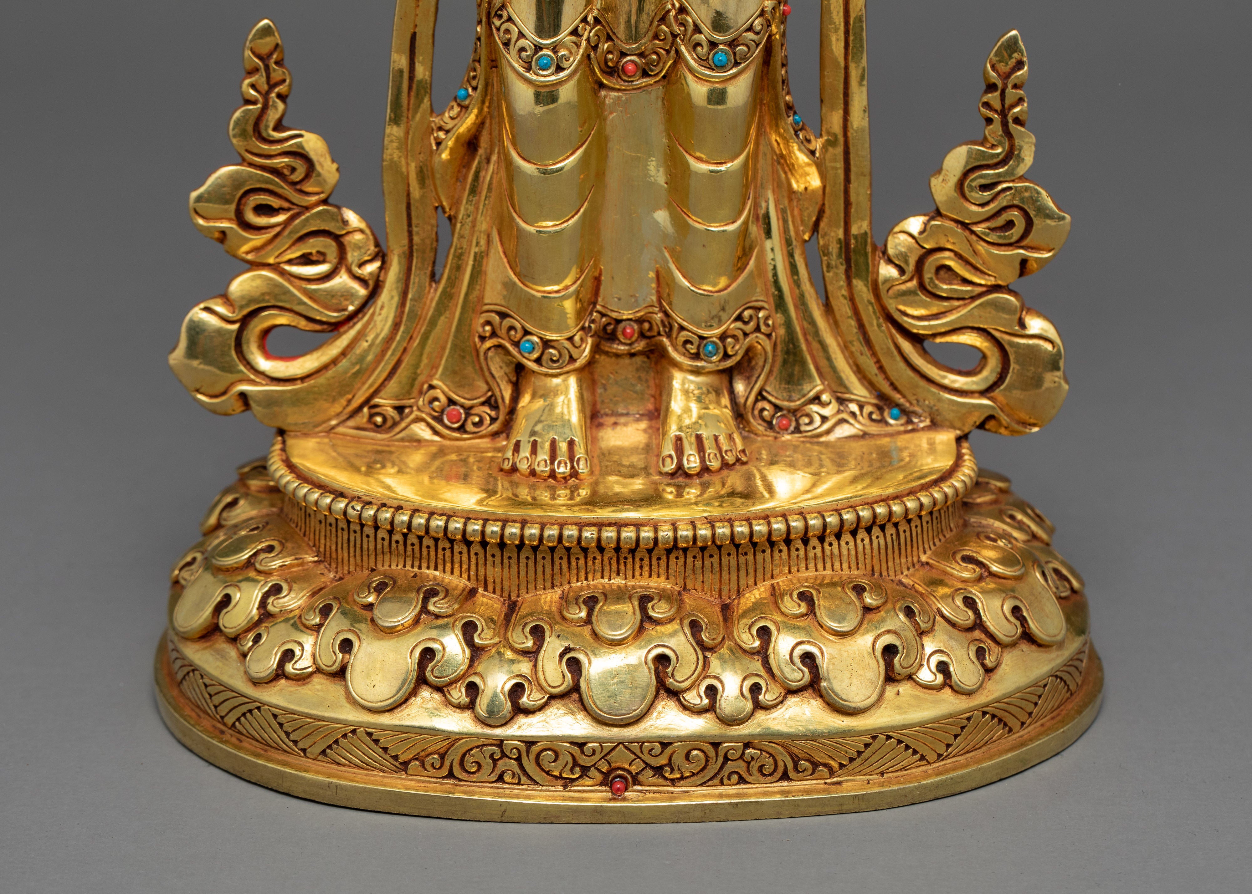 Khando Yeshe Tsogyal & Mandarva Statue | Traditional Art
