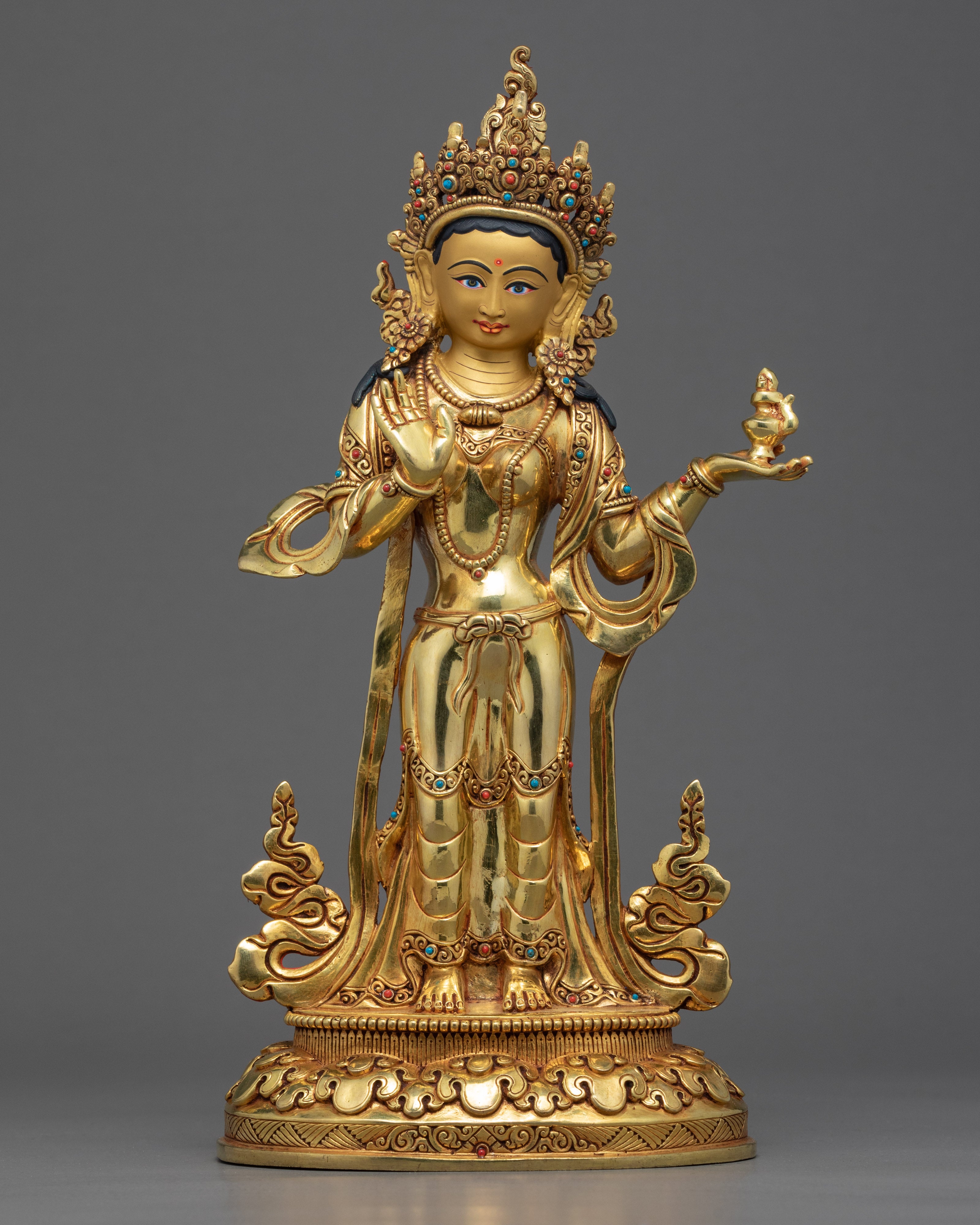 Khando Yeshe Tsogyal & Mandarva Statue | Traditional Art