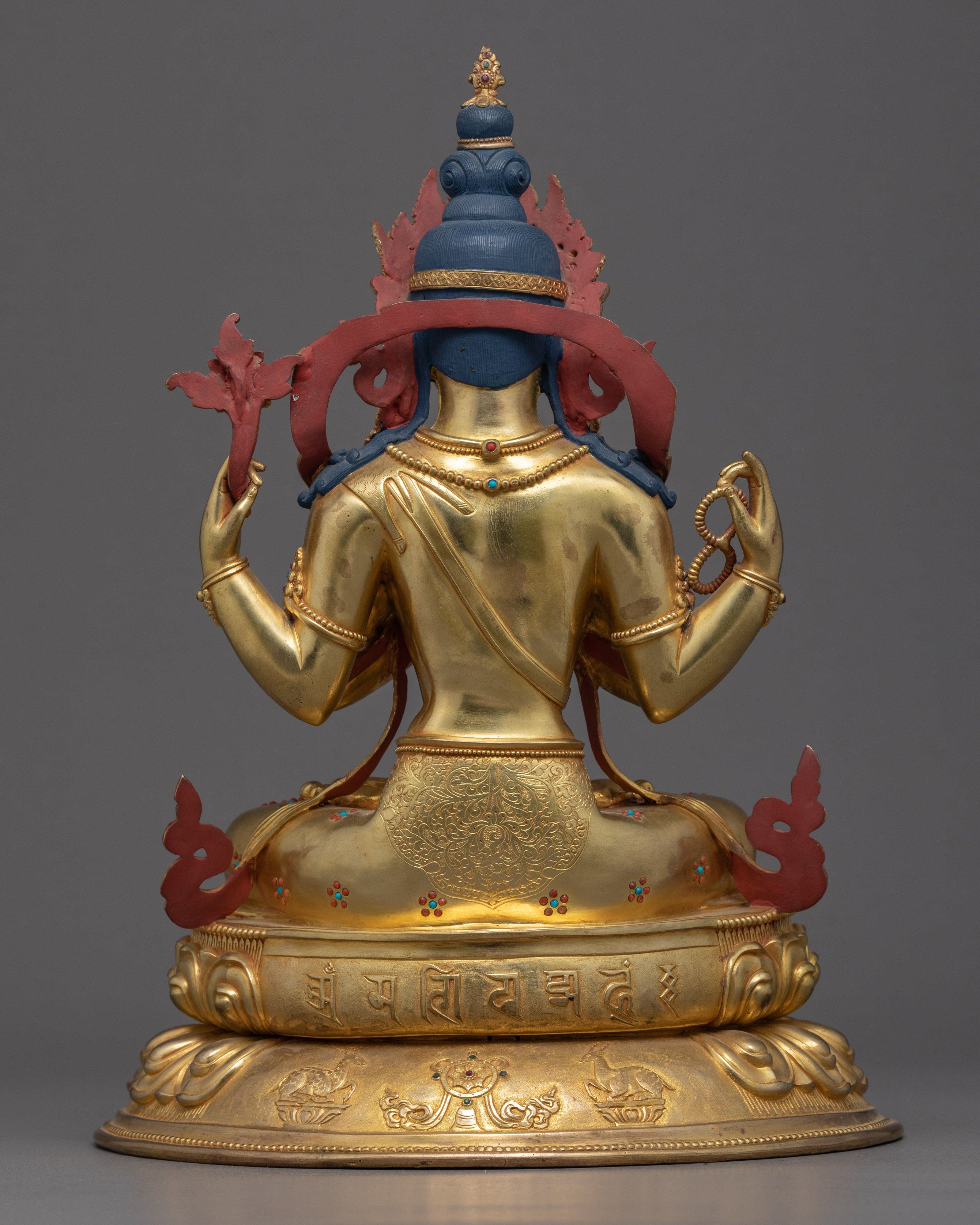 Chenrezig Tibetan Statue | Compassion Deity