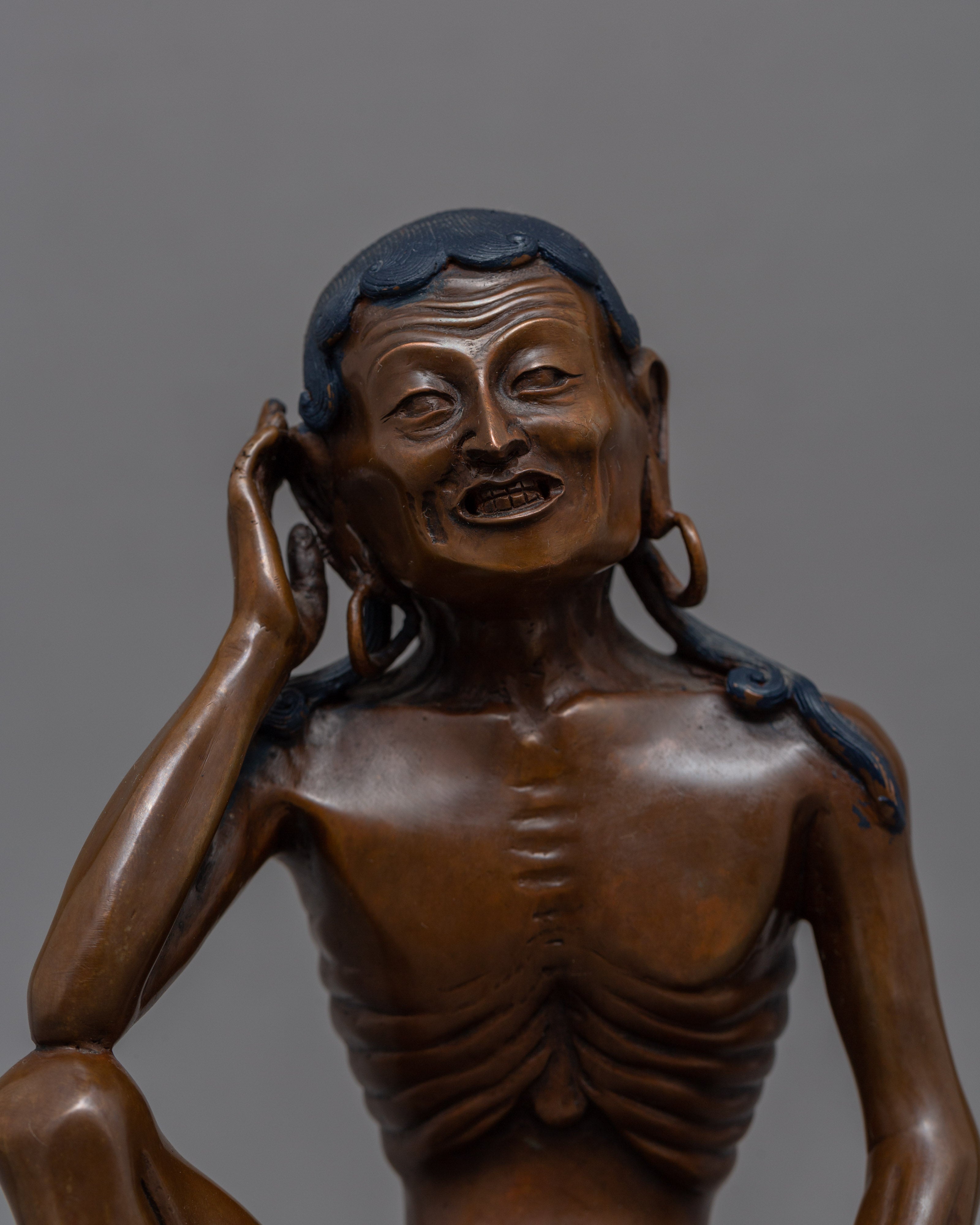 Milarepa Buddha Statue | Himalayan Art | Hand Carved  Art