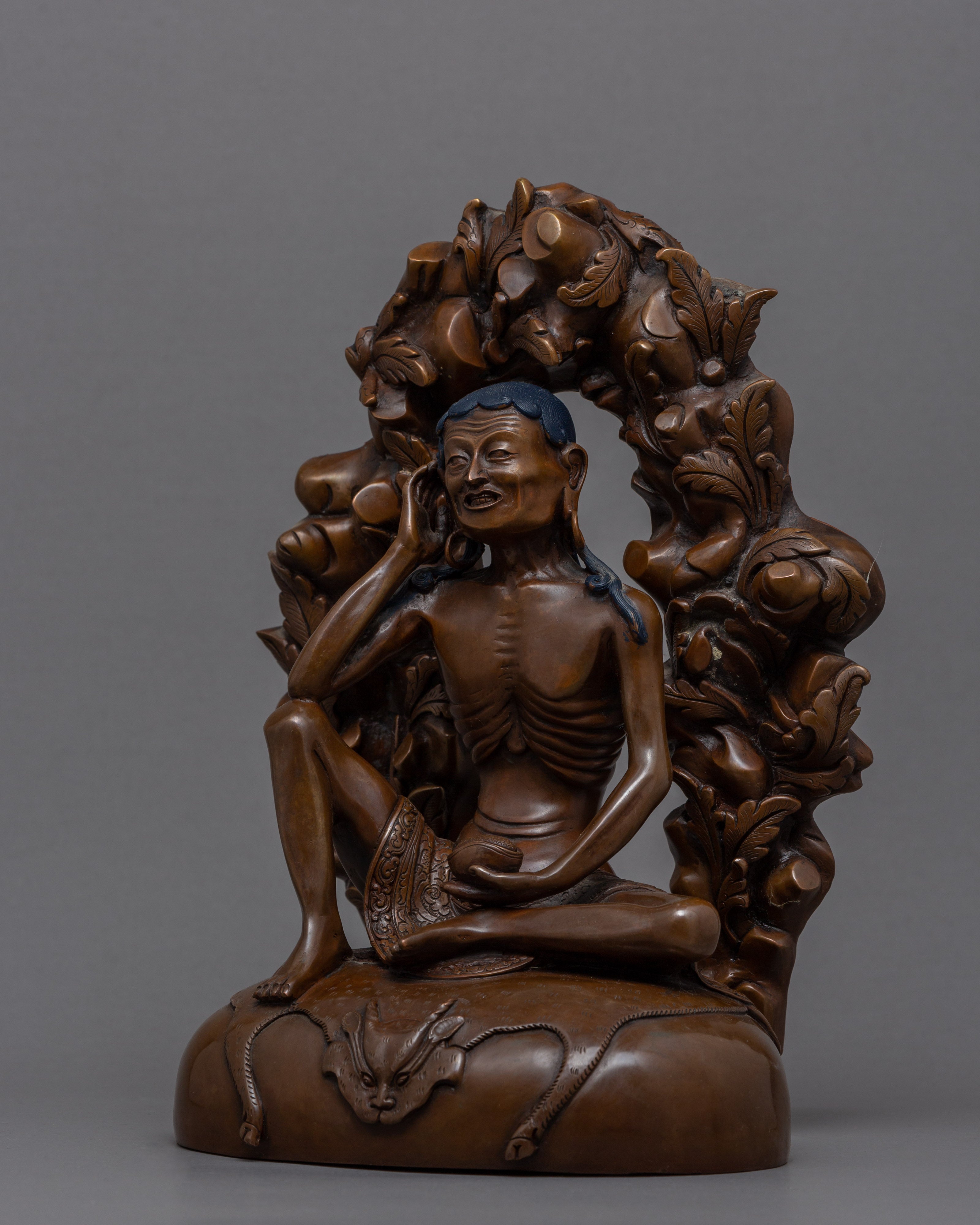 Milarepa Buddha Statue | Himalayan Art | Hand Carved  Art