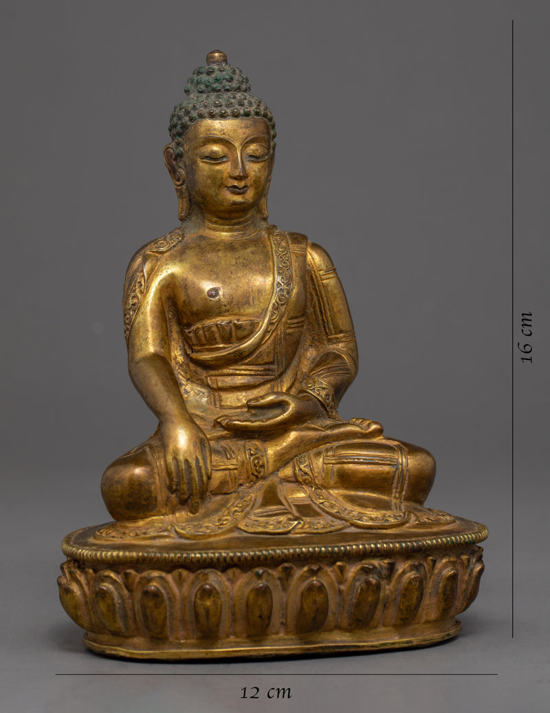 Historical Buddha Shakyamuni Statue | Traditionally Hand Carved Statue