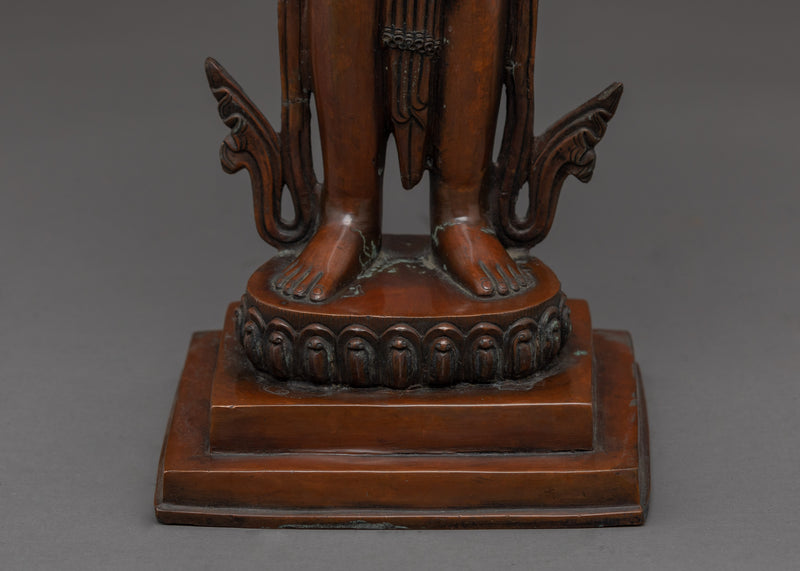 Bodhisattva Vajrasattva Sculpture | Traditional Buddhist Art