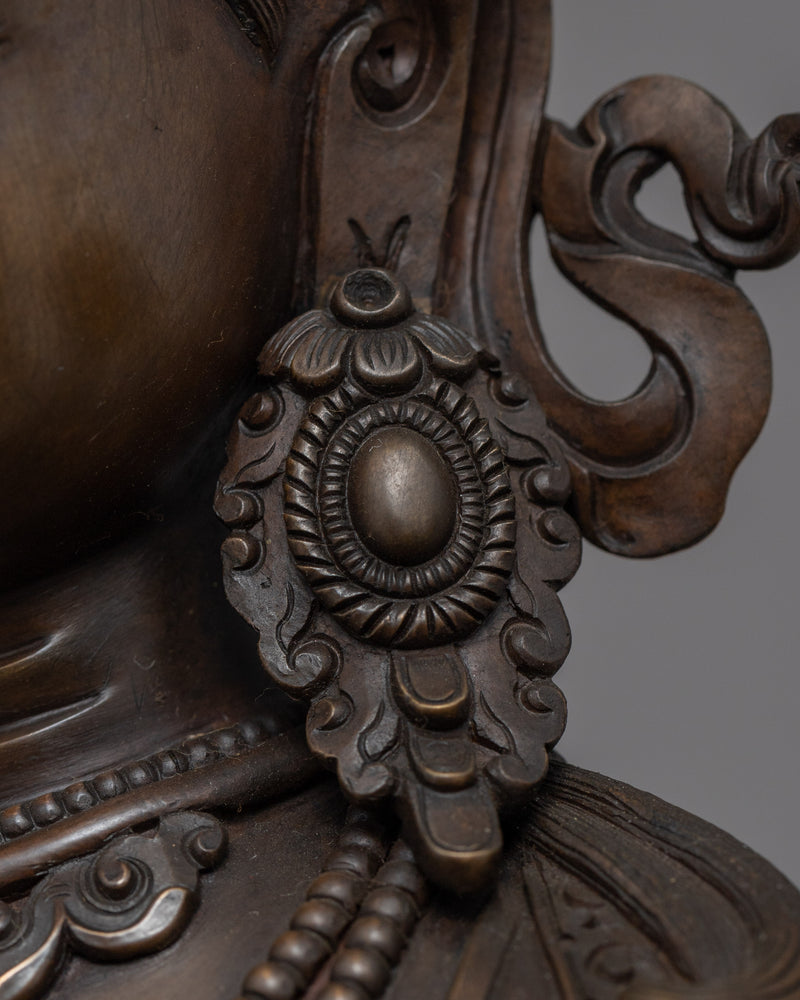 White Tara Art Sculpture | Hand-crafted Mother Tara Statue
