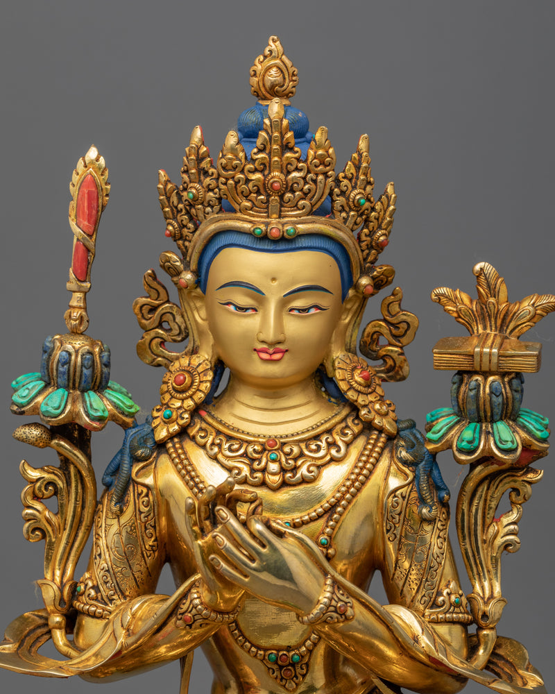 Bodhisattva Manjushri | Manjushree Statue | Himalayan Art