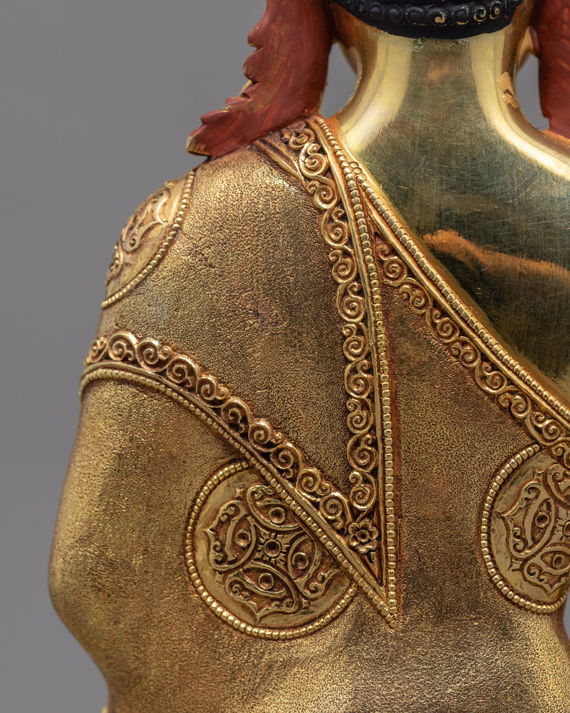 Shakyamuni Buddha Statue Art | Traditional Himalayan Statue