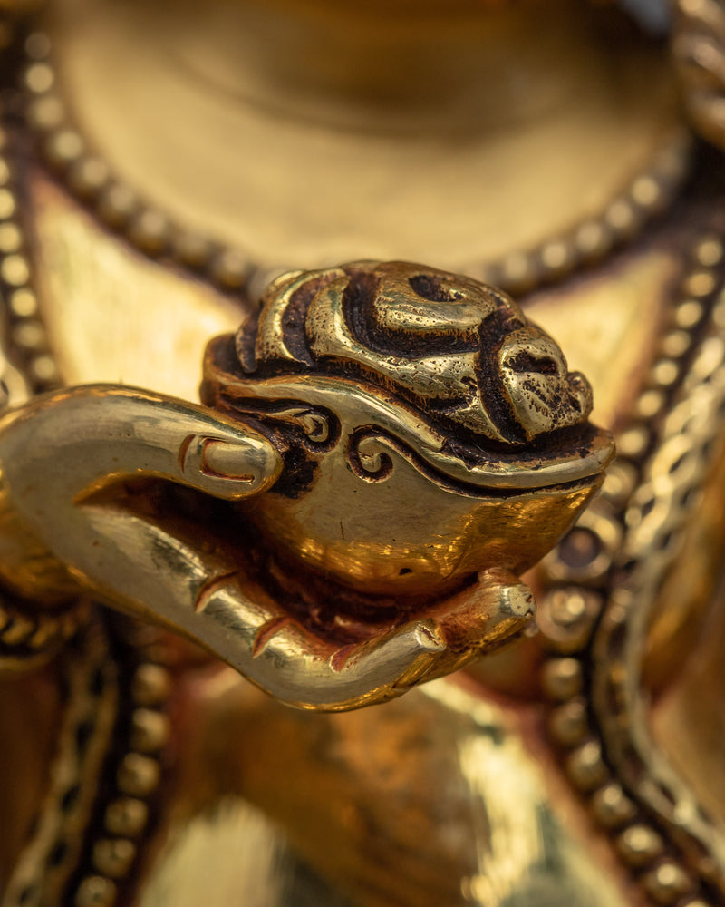 Black Dzambhala Statue | Wealth Deity | Himalayan Art