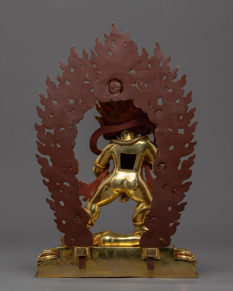 Black Dzambhala Statue | Wealth Deity | Himalayan Art