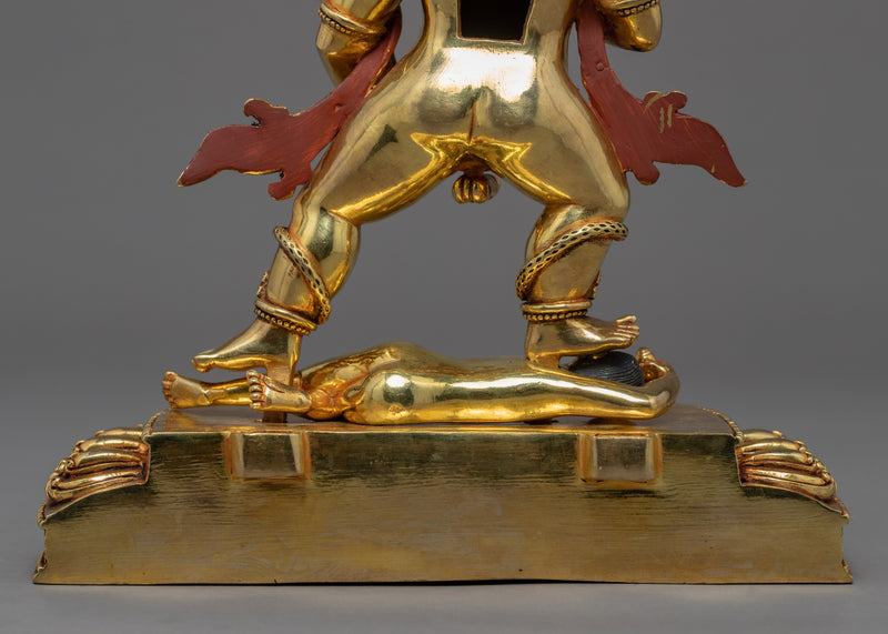 Black Dzambhala Statue | Wealth Deity | Himalayan Art