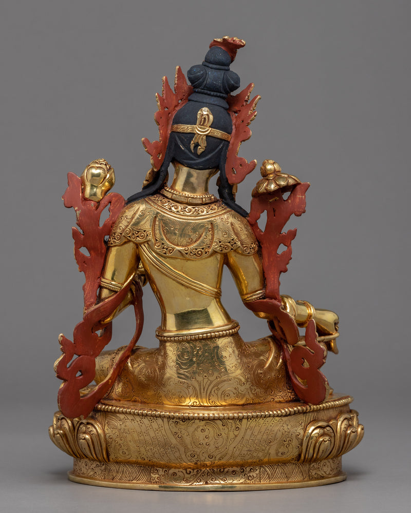 Green Tara Sculpture Himalayan Art | Mother Tara Statue