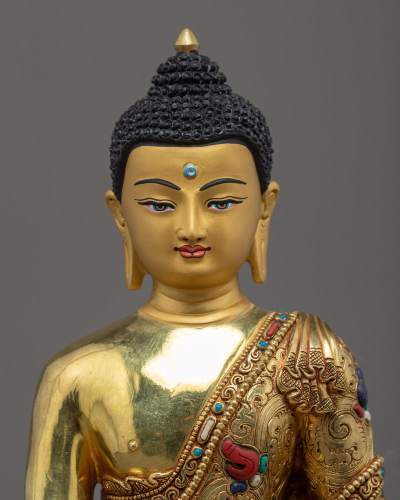Siddhartha Gautama Enlightenment Statue | Traditional Buddhist Art