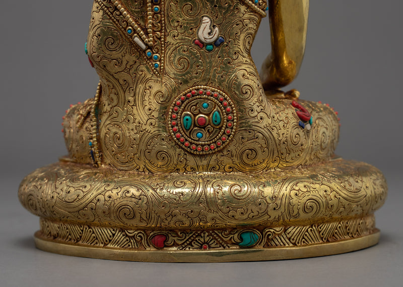 Siddhartha Gautama Enlightenment Statue | Traditional Buddhist Art