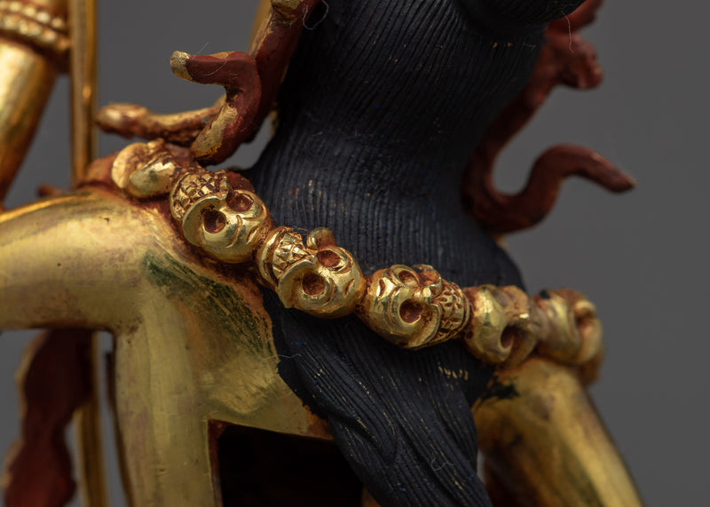Goddess Vajrayogini Statue | Gold Plated Himalayan Art
