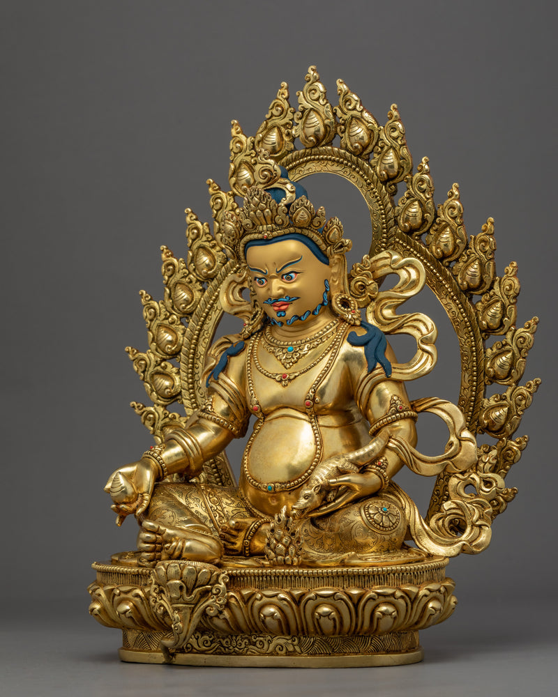 Jambhala Buddha Sculpture | Wealth Deity of Buddhism