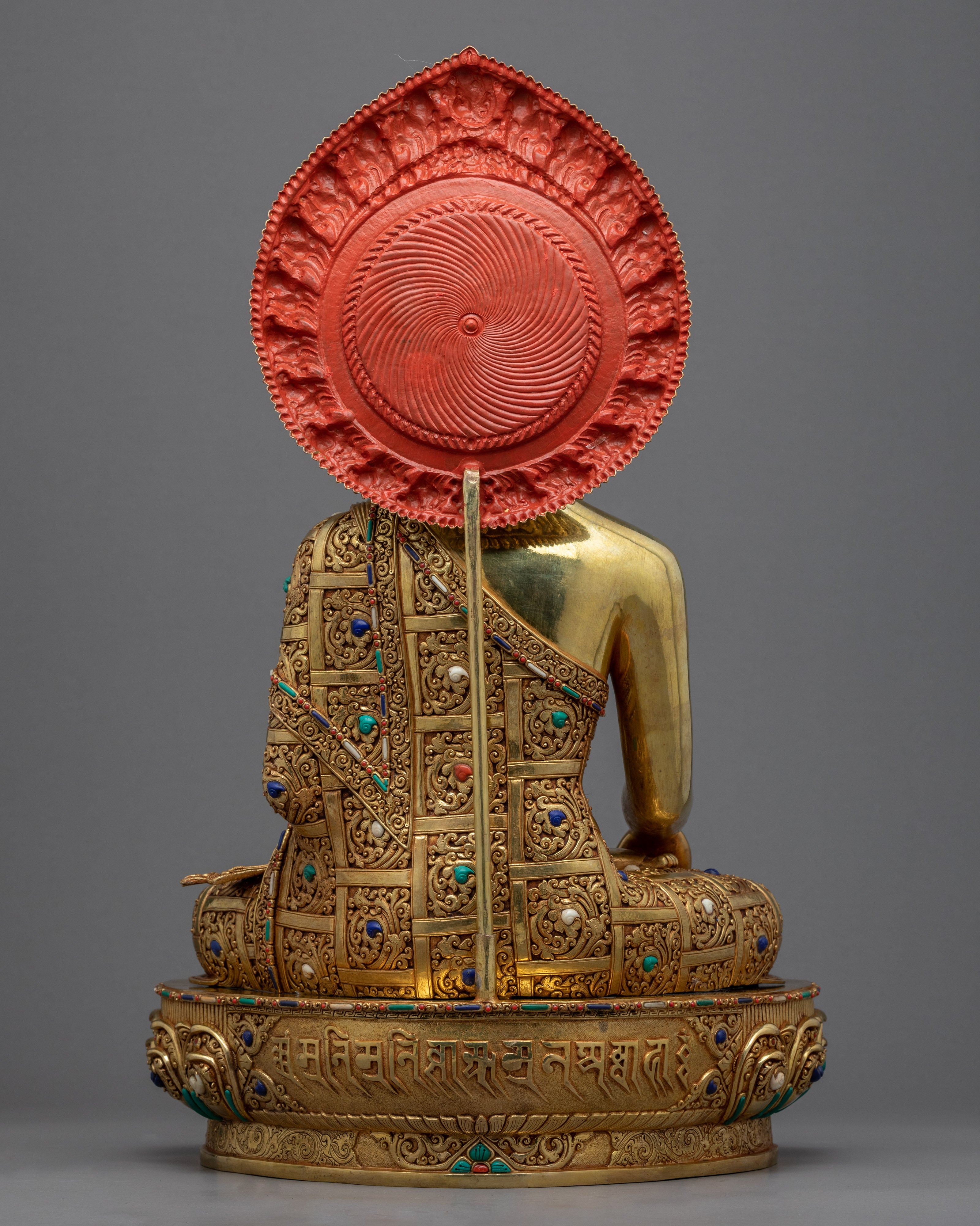 Siddhartha Gautama Buddha Statue | Gold Plated Himalayan Art