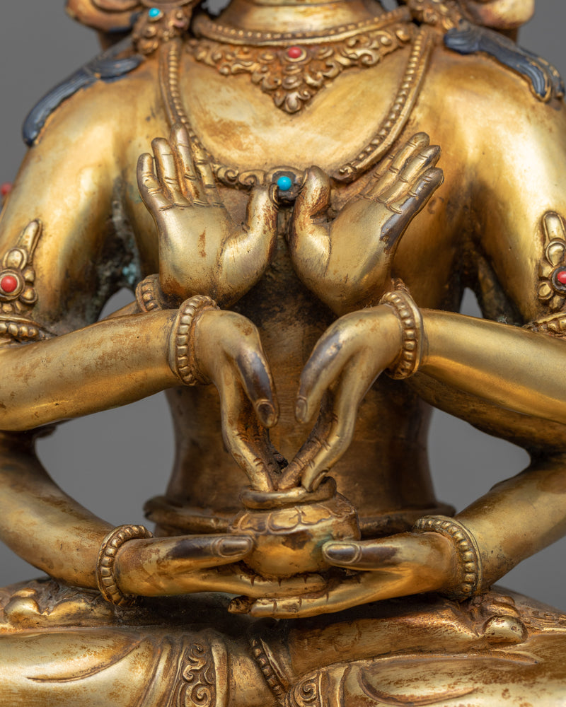Manjushri Namasangiti Sculpture | Manjushree Statue | Himalayan Art