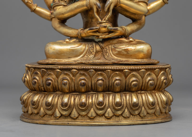 Manjushri Namasangiti Sculpture | Manjushree Statue | Himalayan Art