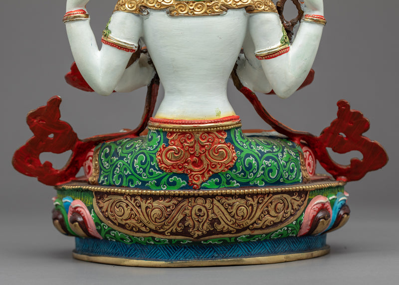 Bodhisattva Sculpture Set | Traditionally Made Deity Statues