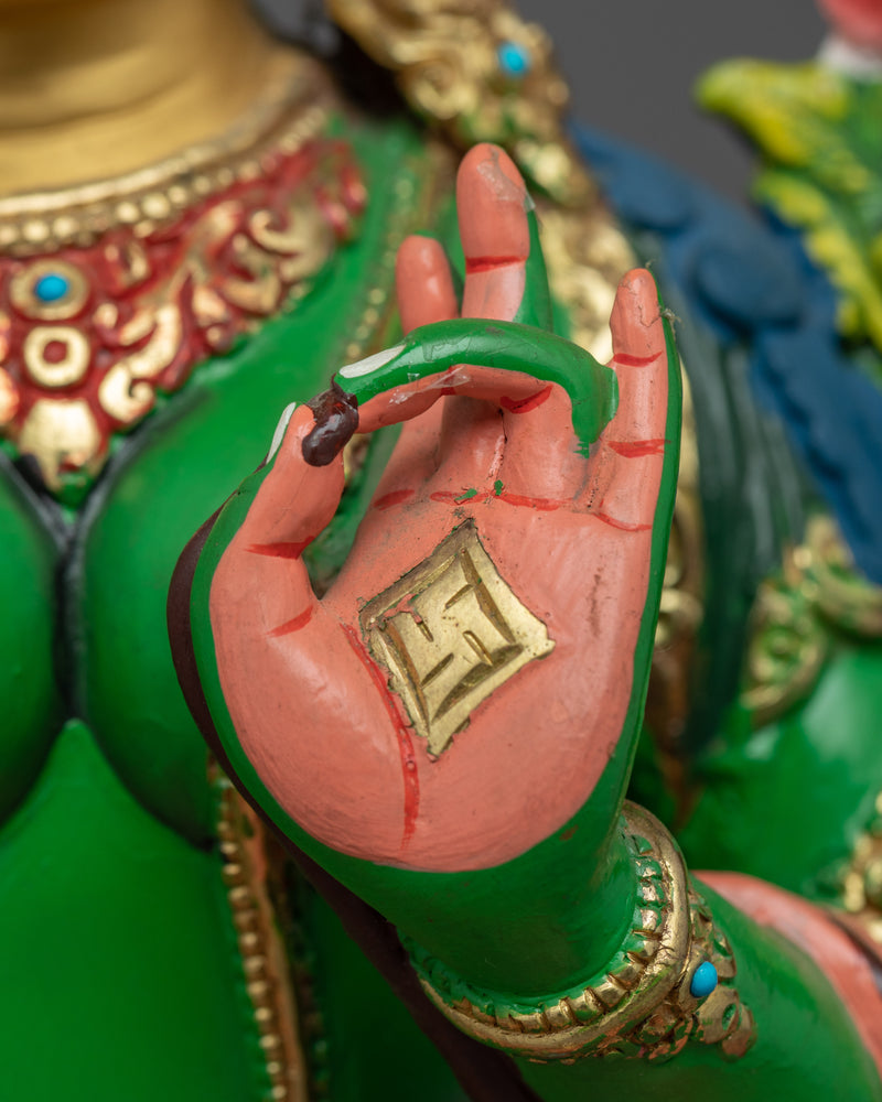 Bodhisattva Sculpture Set | Traditionally Made Deity Statues