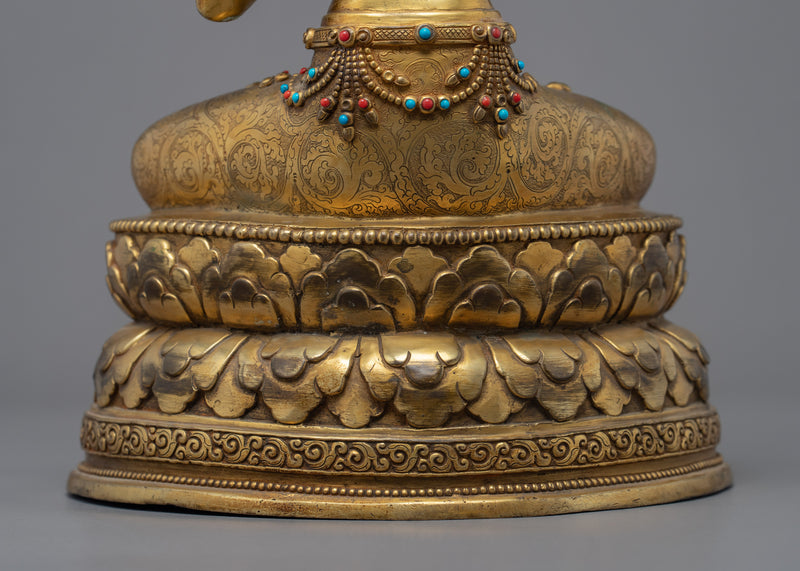 Manjushri Practice Sculpture | Himalayan Manjushree Art