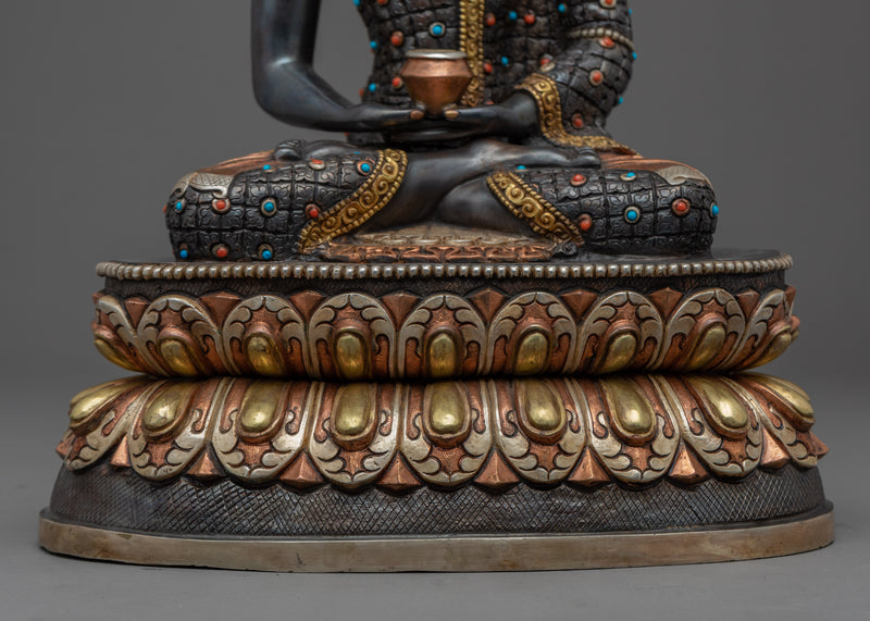 Seated Buddha Amitabha Statue | Handmade Art of Nepal