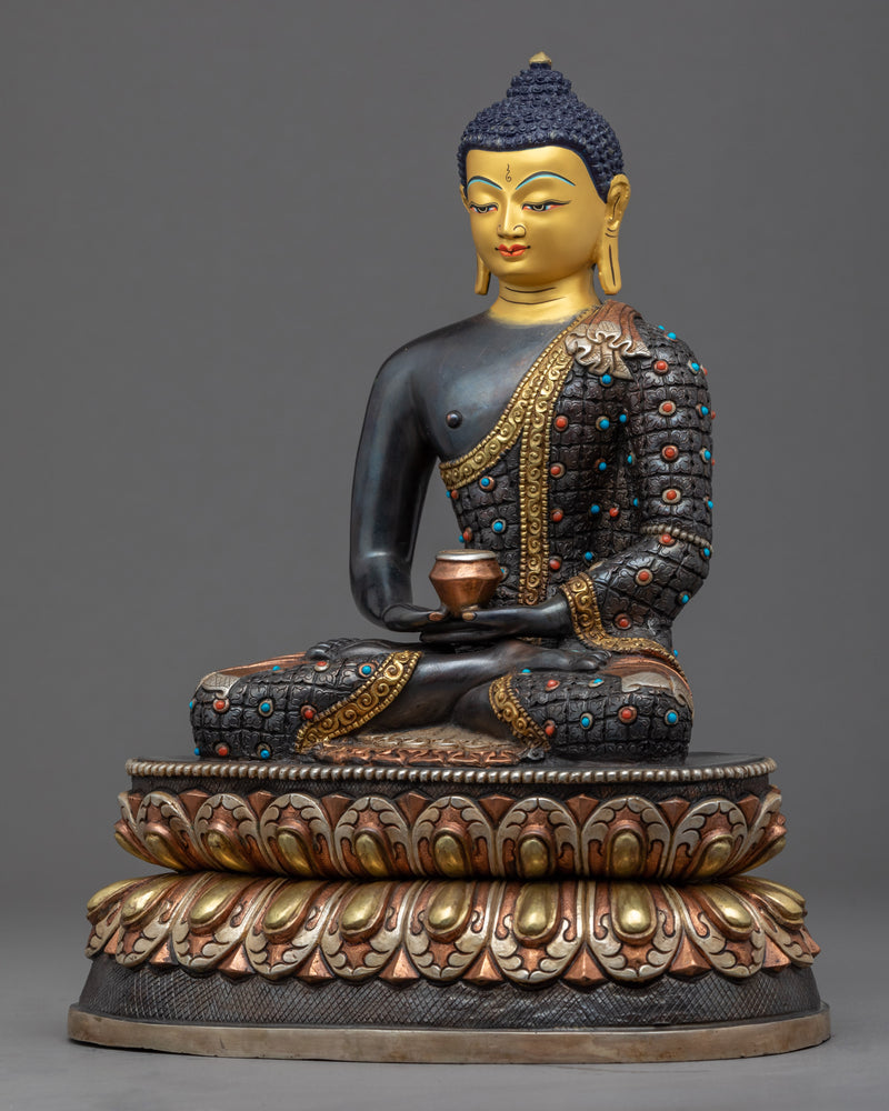 Seated Buddha Amitabha Statue | Handmade Art of Nepal