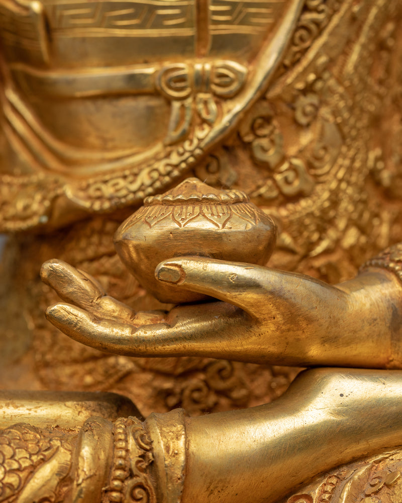 Siddhartha Gautama Buddha Sculpture | Traditional Himalayan Art