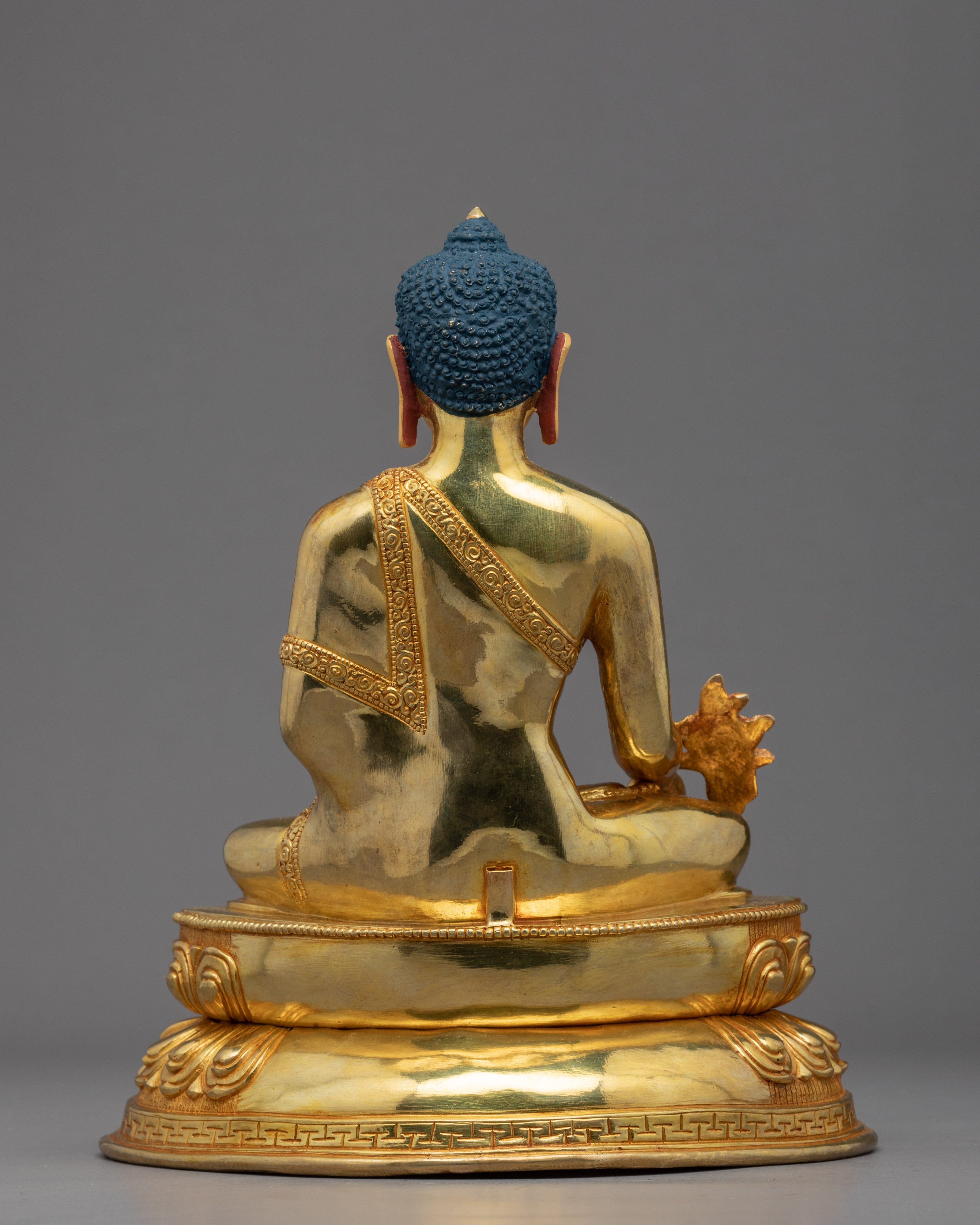 Medicine Buddha Lapis Lazuli | Traditional Buddha Sculpture