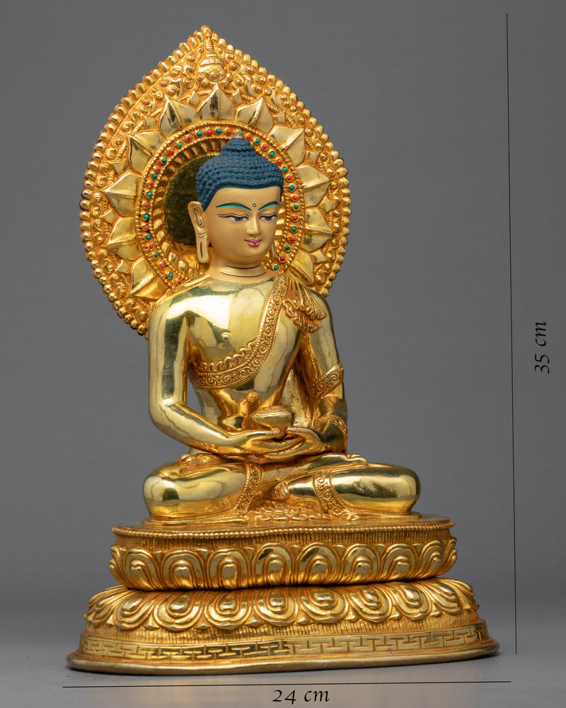 Three Buddha Statue Set | Traditional Himalayan Art Set