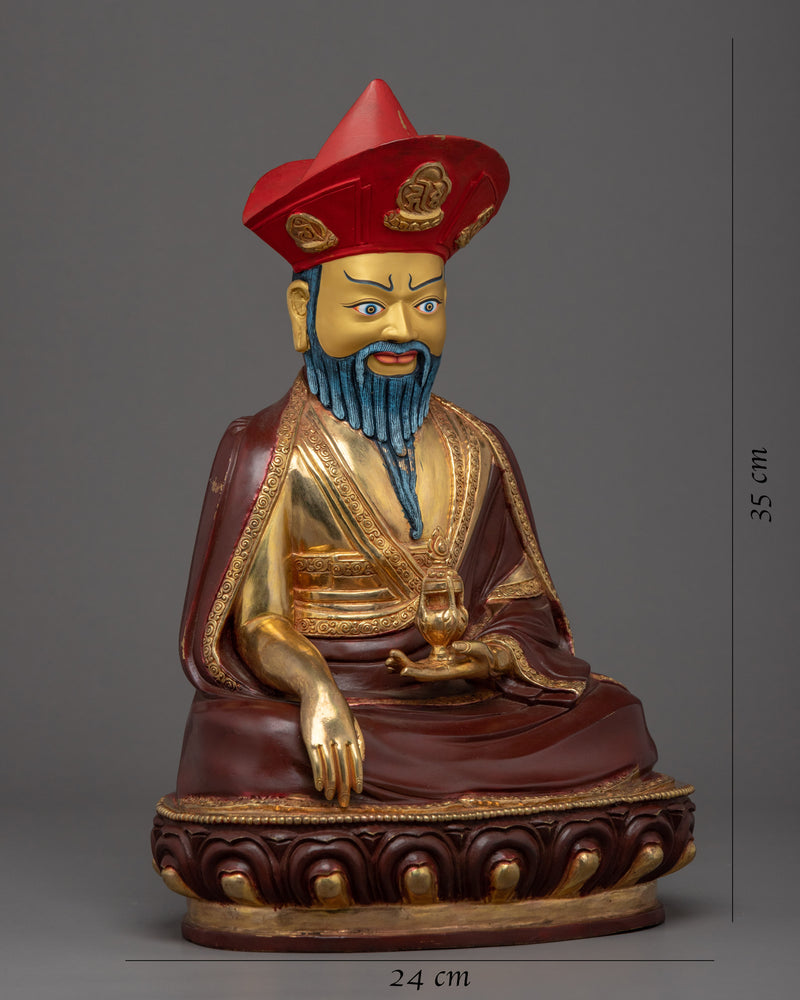 Zhabdrung Rinpoche Statue | Buddhist Guru Shapdum