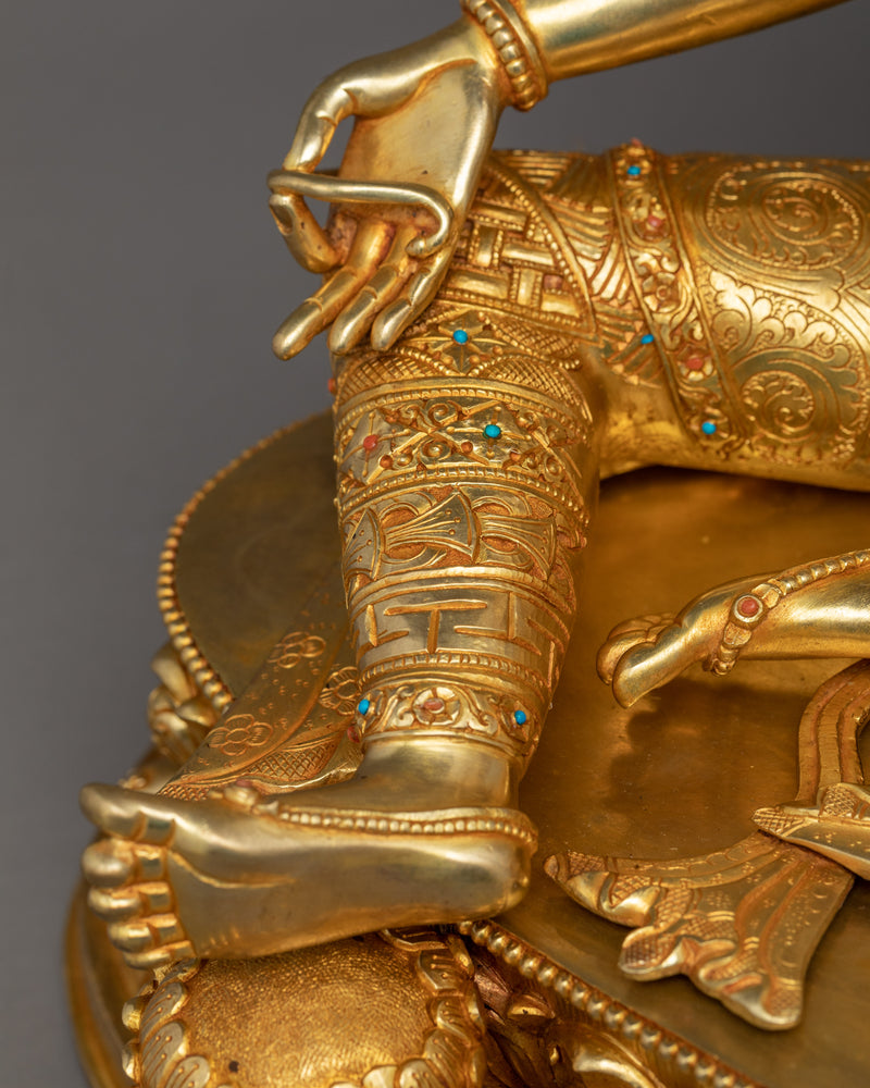 Green Tara Sculpture Himalayan Art | Handmade Bodhisattva Statue