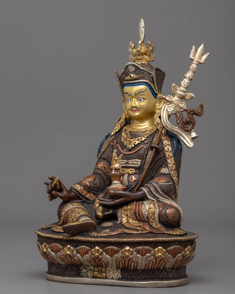 Precious Guru Rinpoche Statue | Guru Padmasambhava Sculpture