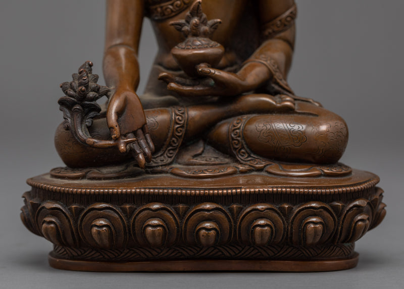 Bhaiṣajyaguru Sculpture | Handmade Sculpture Art | Medicine Buddha