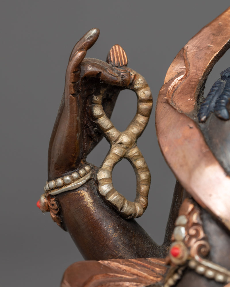 4 Armed Chenrezig Sculpture | Traditional Tibetan Art