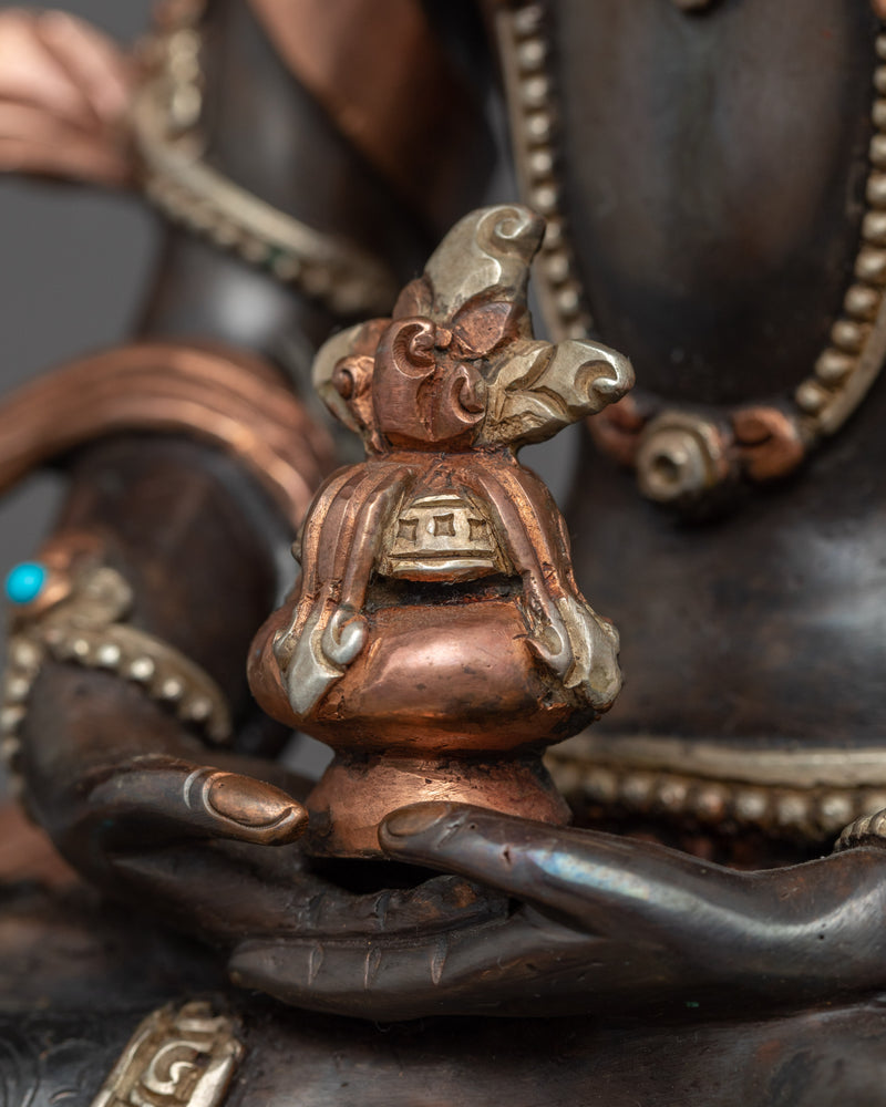 Bodhisattva Sculpture Altar Set | Traditional Himalayan Artwork