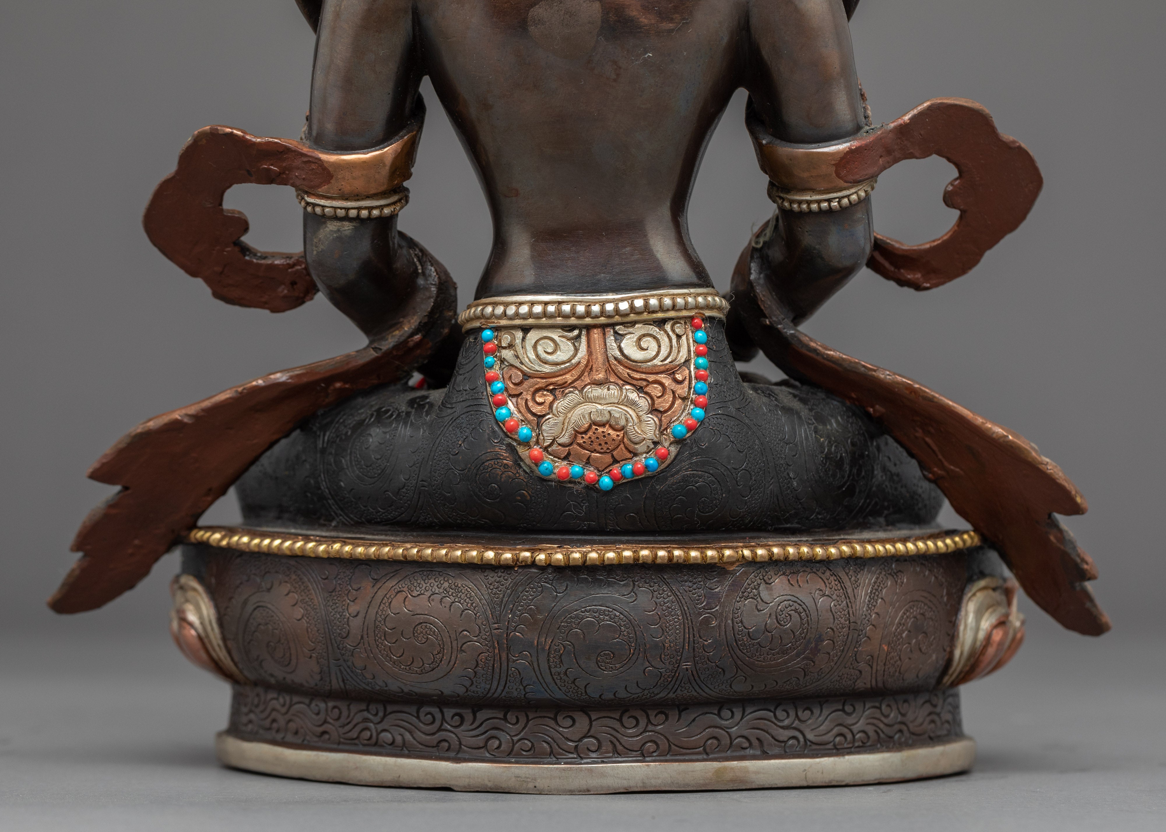 Amitayus Long Life Buddha Sculpture | Traditional Himalayan Art